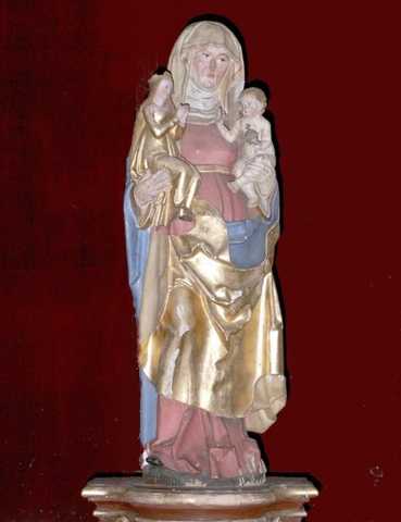 Zázračná socha sv. Anny
